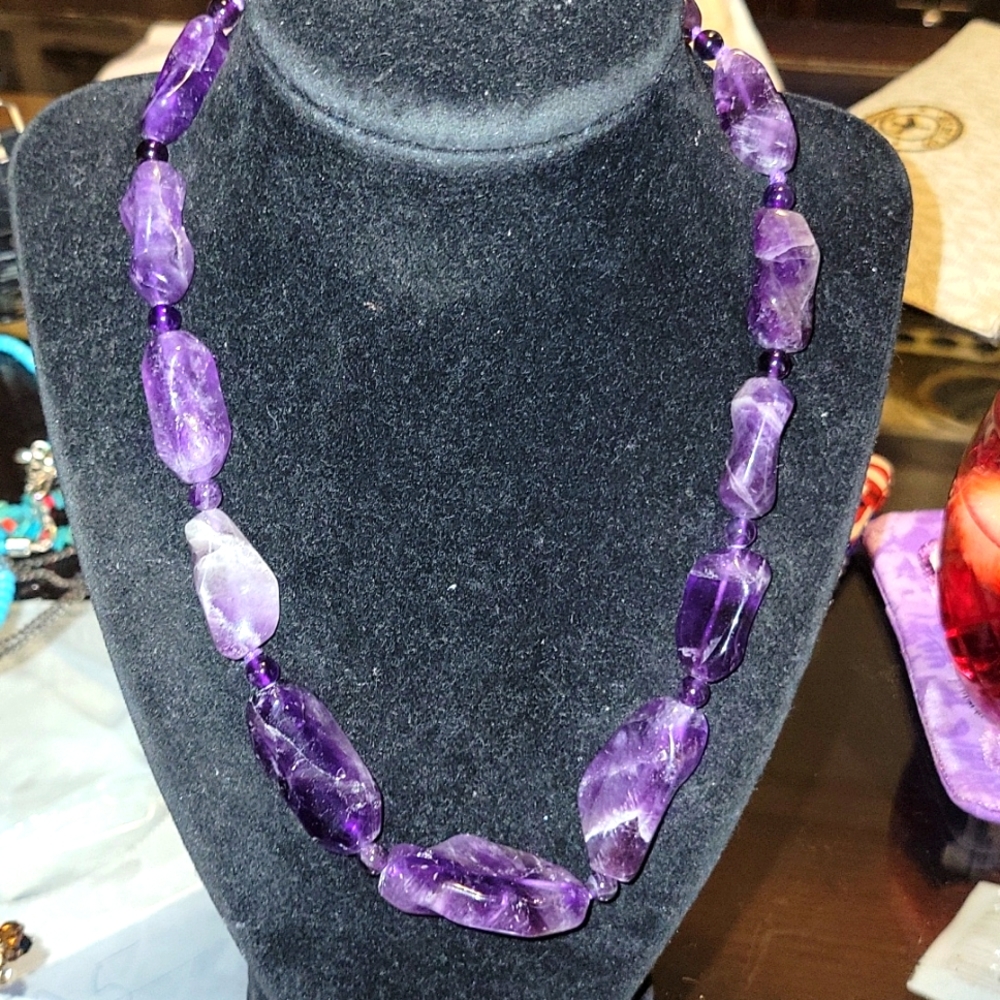 Necklace Amethyst purple 💜